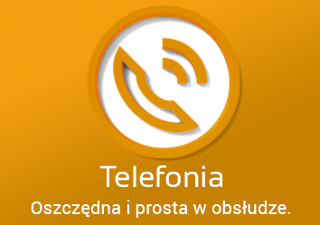 Telefonia - oszczędna i prosta w obsłudze.