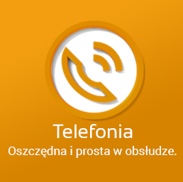 Telefonia - Oszczędna i prosta w obsłudze.