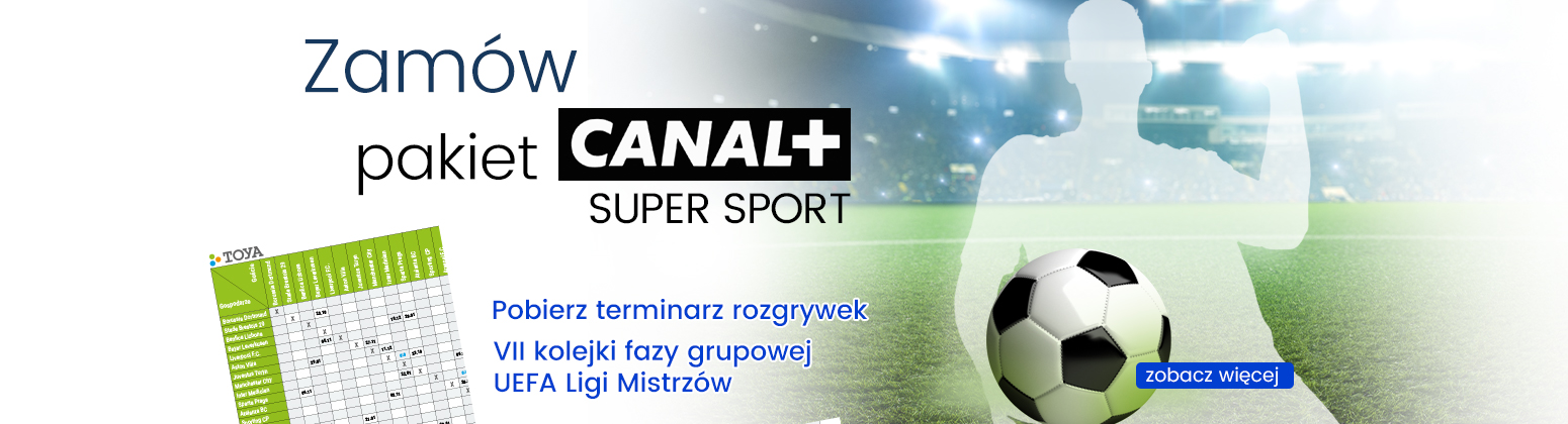 Zamów pakiet CANAL+ SUPER SPORT