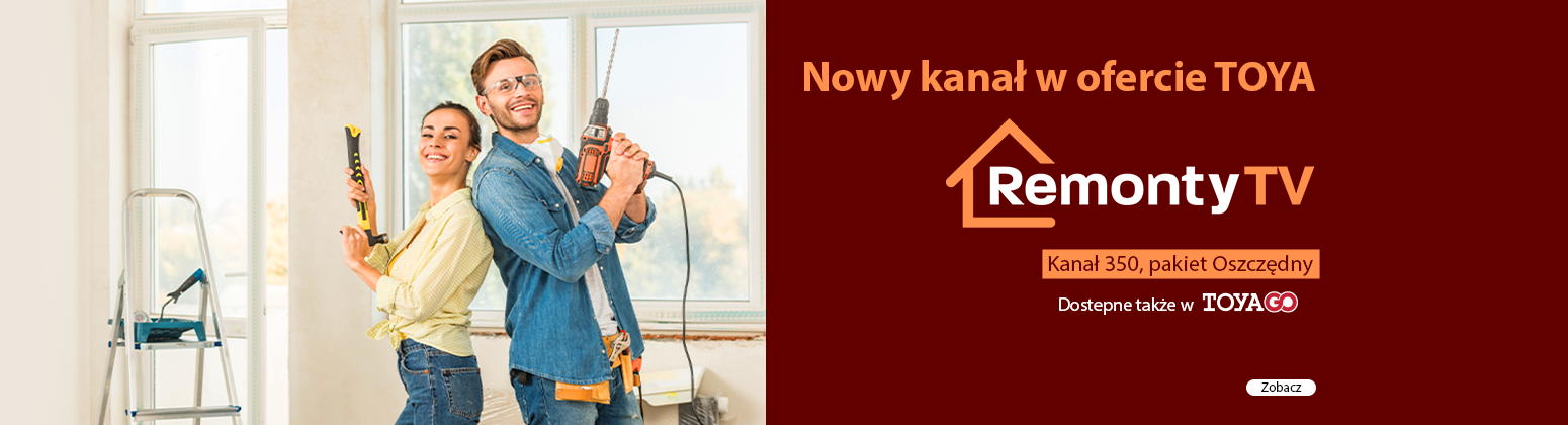 Nowy kanał w ofercie – Remonty TV