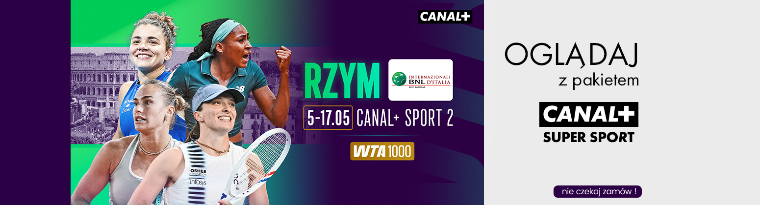 Canal+ Rzym WTA1000